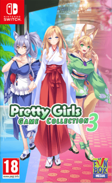 Pretty Girls Game Collection 3 box art for Nintendo Switch